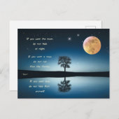 ブリーフもしカート瑠美 – 月が欲しい ポストカード (正面/裏面)