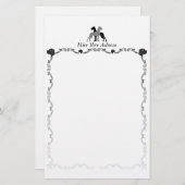 ブリーフィードーゲン 便箋 (正面/裏面)