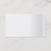 ブリーフケースプロファイルカード 名刺 (裏面)