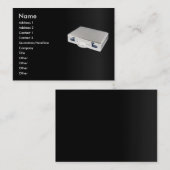 ブリーフケースプロファイルカード 名刺 (正面/裏面)