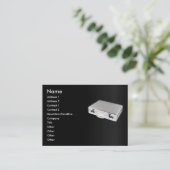 ブリーフケースプロファイルカード 名刺 (スタンド正面)