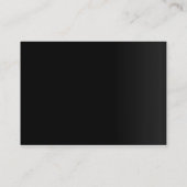 ブリーフケースプロファイルカード 名刺 (裏面)