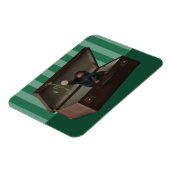 ブリーフケース内のPickett & Teddy マグネット (左側)