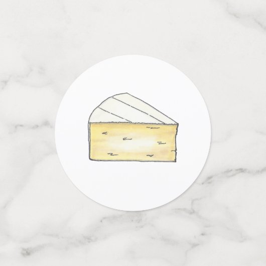 ブリーフランスのチーズテイスティングウェッジカクテルパーティー コンフェッティ (スモール正面)