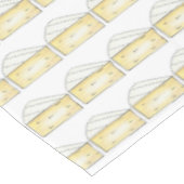 ブリーフランスのチーズテイスティングウェッジカクテルパーティー テーブルクロス (アングル)