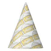 ブリーフランスのチーズテイスティングウェッジカクテルパーティー パーティーハット (左)