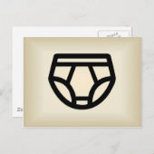 ブリーフ ポストカード (正面/裏面)