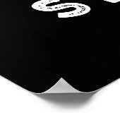 ブリーブストロングおもしろいチ前向きーズプンダーク ポスター (角)