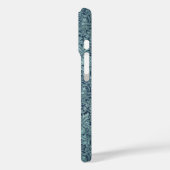 ブリールウサギbyウィリアム・モリス青いテキスタイルパターン Case-Mate iPhoneケース (裏面 / 左)