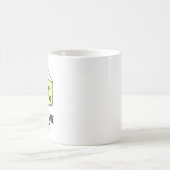 ブリー魔法かも 面白いチーズのダジャレ コーヒーマグカップ (中央)