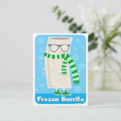 ブリ凍っていト ポストカード (スタンド正面)