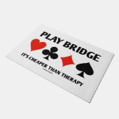 ブリ遊ッジがセラピーカードスーツより安い ドアマット (アングル)