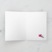 ブルおもしろいテリア漫画カード「ハッピーバースデー」 カード (内部)