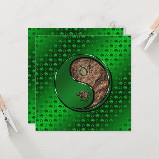 ブルのタウロス カード (正面/裏面インサイチュ)