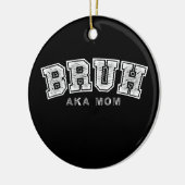 ブルアカママおもしろいマザーズデイレトロヴィンテージ セラミックオーナメント (左)