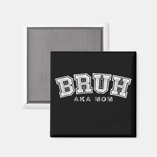 ブルアカママおもしろいマザーズデイレトロヴィンテージ マグネット (正面/裏面)