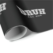 ブルアカママおもしろいマザーズデイレトロヴィンテージ ラッピングペーパー (ロールコーナー)