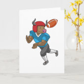 ブルアットサッカースポーツ カード (黄色い花)