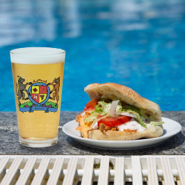 ブルアンドボーランパントBBQコートオブアームズ タンブラーグラス