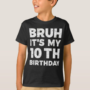 ブルイツマイ10誕生日10歳誕生日 Tシャツ