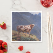 ブルインザアルプス(by Eugene Burnand) スタンダードランチョンナプキン (インサイチュ)