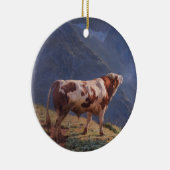 ブルインザアルプス(by Eugene Burnand) セラミックオーナメント (右)