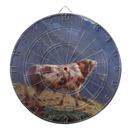 ブルインザアルプス(by Eugene Burnand) ダーツボード