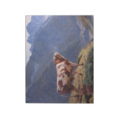 ブルインザアルプス(by Eugene Burnand) ノートパッド (回転)