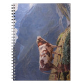 ブルインザアルプス(by Eugene Burnand) ノートブック (正面)