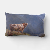 ブルインザアルプス(by Eugene Burnand) ランバークッション (裏面)