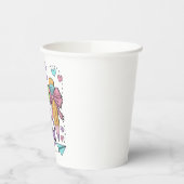 ブルウィーバックおもしろい新学期幼稚園 紙コップ (左)