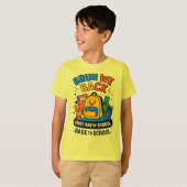 ブルウィーバックファースト・デイ・オブ・スクール新学期 Tシャツ (正面フル)