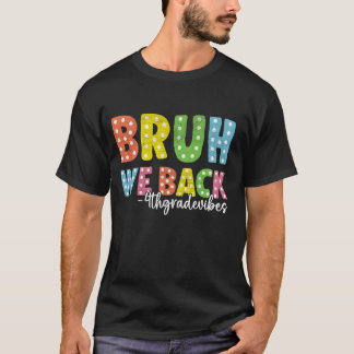 ブルウィーバック4年生新学期先生ボーイズ Tシャツ