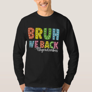 ブルウィーバック4年生新学期先生ボーイズ Tシャツ