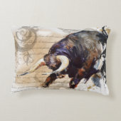 ブルウエスタンシック アクセントクッション (裏面)