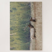 ブルエルクインメドウ |イエローストーン国立公園 ジグソーパズル (縦)