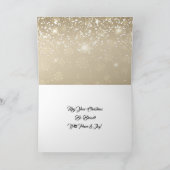 ブルエルククリスマスホリデーカード シーズンカード (内部)