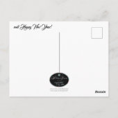 ブルエルククリスマスポストカード ポストカード (裏面)