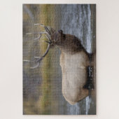 ブルエルククロッシング |イエローストーン国立公園 ジグソーパズル (縦)