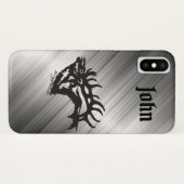 ブルエルクケースメイトiPhoneケース Case-Mate iPhoneケース (裏面(横))