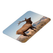 ブルエルクニアマンモス |ワイオミング マグネット (左側)