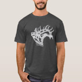 ブルエルクフード付きスウェットシャツ Tシャツ (正面)