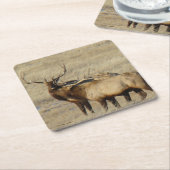 ブルエルクブラザーブルズ スクエアペーパーコースター (アングル)