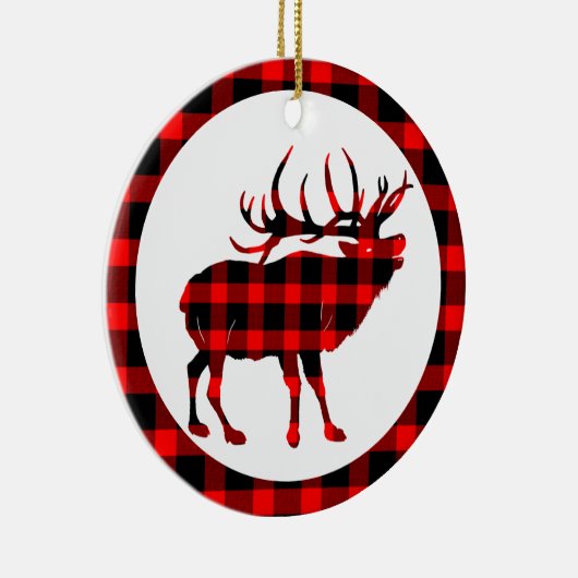 ブルエルク大型ゲームプレイドセラミックオーナメント セラミックオーナメント (右)