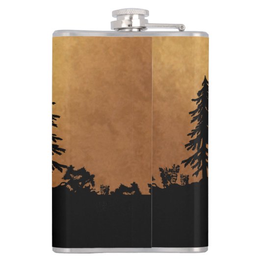 ブルエルク狩り フラスク (裏面)