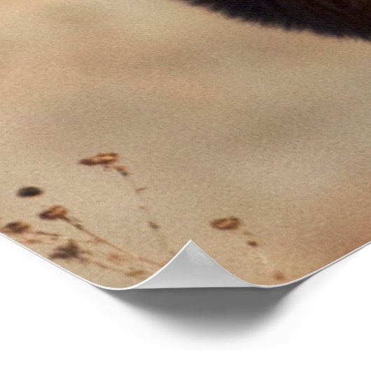 ブルエルク素晴らしのポートレート ポスター (角)