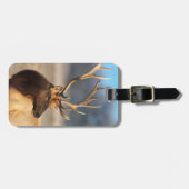 ブルエルク素晴らしのポートレート ラゲッジタグ (正面横)