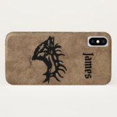 ブルエルク Case-Mate iPhoneケース (裏面(横))