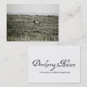 ブルエルクP2800ミニプリント 名刺 (正面/裏面)