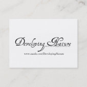 ブルエルクP2800ミニプリント 名刺 (裏面)